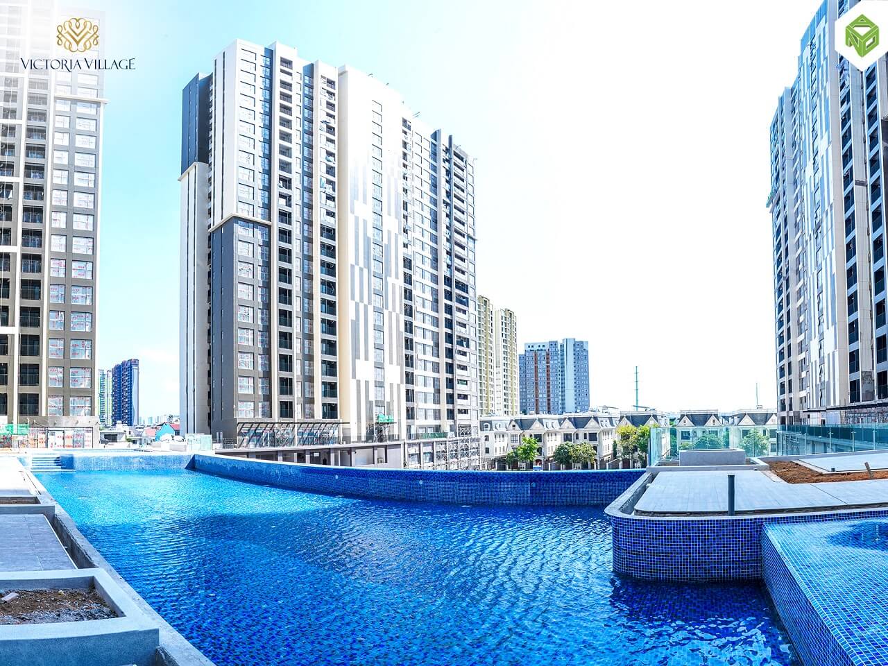 hình ảnh tiến độ dự án Victoria Village