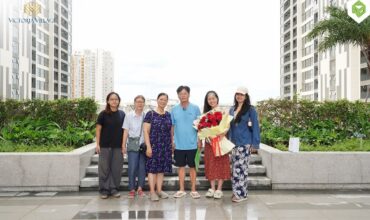 cư dân nhận bàn giao căn hộ Victoria Village