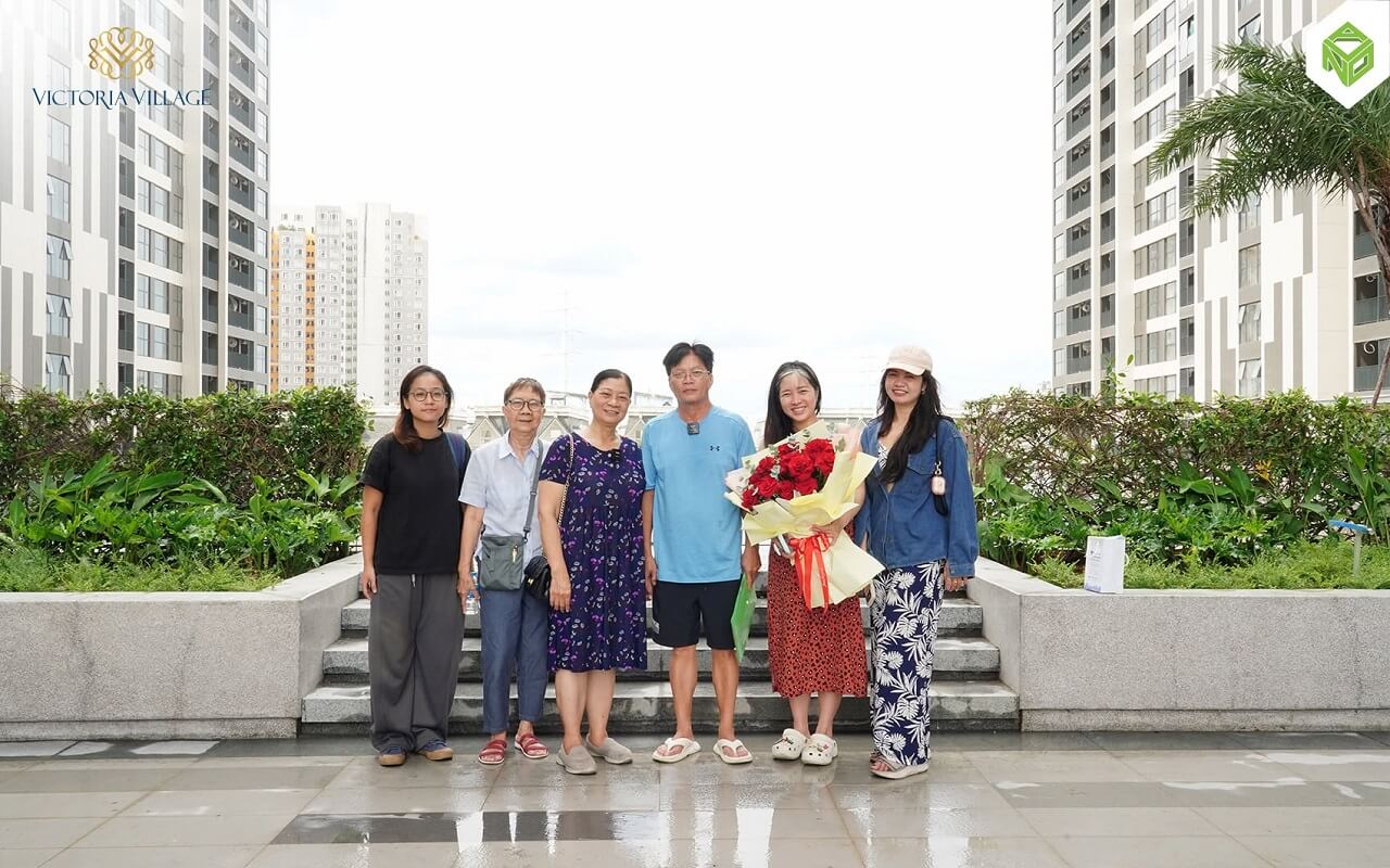 cư dân nhận bàn giao căn hộ Victoria Village